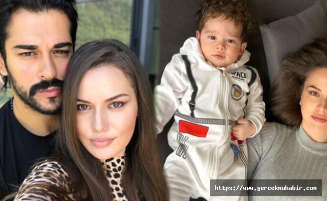 Oyuncu Burak Özçivit ve Fahriye Evcen 1 yaşındaki oğulları Karan'a okul bakmaya başladı: Araştırıyoruz