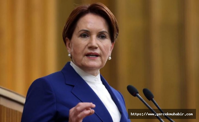Akşener'den Erdoğan'a: Ya milletini seçip gerekeni yapacaksın ya da damadını seçip ilk sandıkta gideceksin