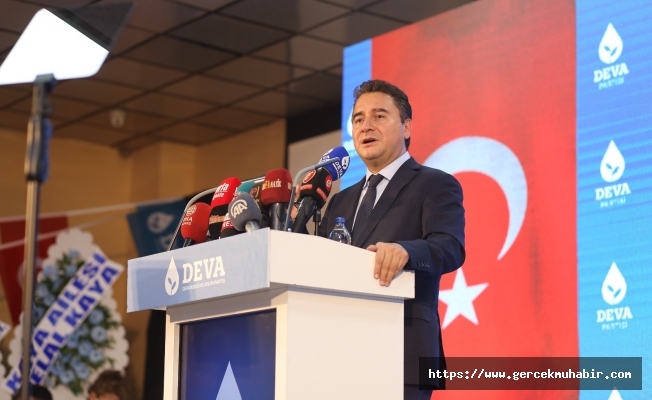 Ali Babacan: Kanal İstanbul gibi çevre etkisini bile doğru düzgün ölçmedikleri rant projeleriyle yatıp kalkıyorlar