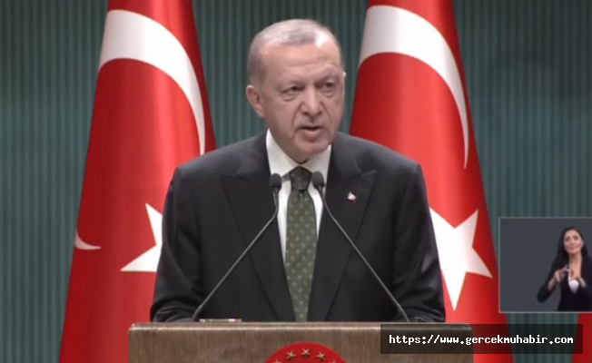 Erdoğan: Hafta sonları saat 10 ile 20 saatleri dışında sokağa çıkma sınırlaması uygulanacak