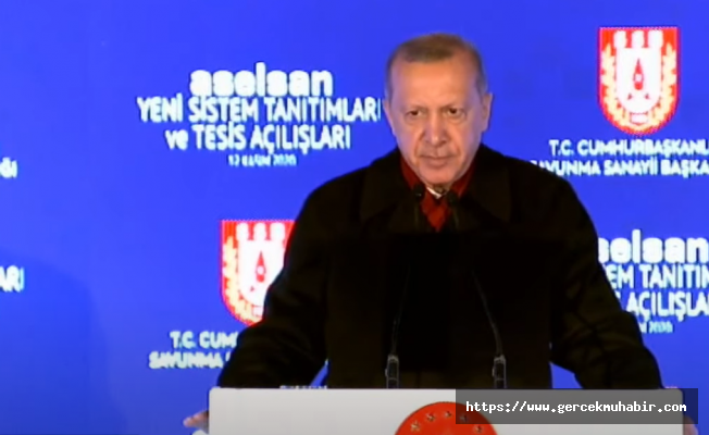 Erdoğan: "Kanada ambargo uyguladı, yerlisini ürettik, yolumuza devam ettik