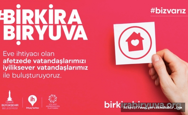 İzmirli depremzedeler için kampanya büyüyor: ''Bir kira bir yuva”da destek miktarı 28 Milyonu geçti