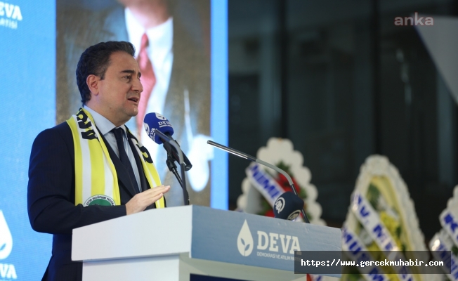 Babacan'dan Erdoğan'a: "İnsan biraz düşünür. Biraz memleketteki durumu görür"