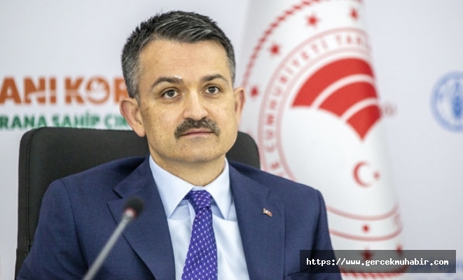 Bakan Pakdemirli: 2020 son 5 yılın en kurak yılı olabilir