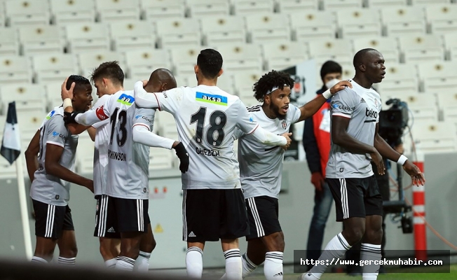 Beşiktaş sahasında farklı kazandı