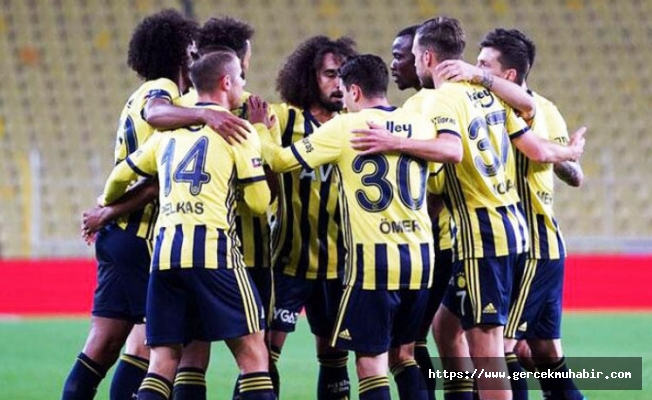 Fenerbahçe tek golle turladı
