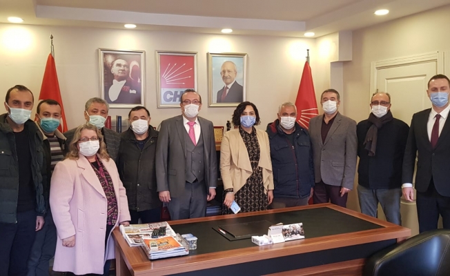 CHP’li Yüceer Çorlu’da esnafın dertlerini dinledi