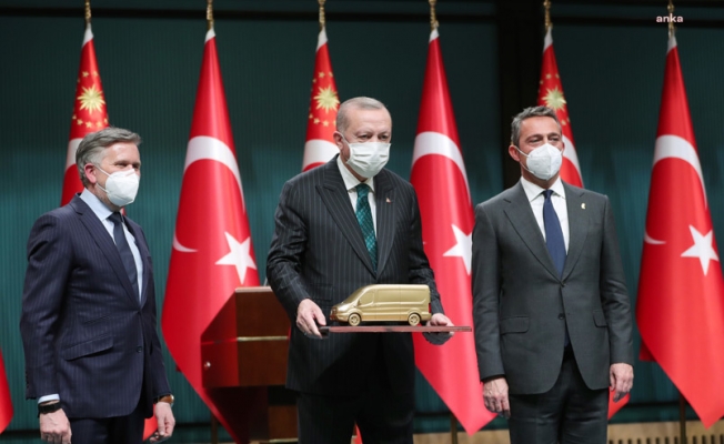 Cumhurbaşkanı Erdoğan: Ticari araçların en büyük üretim merkezi Türkiye olacaktır"