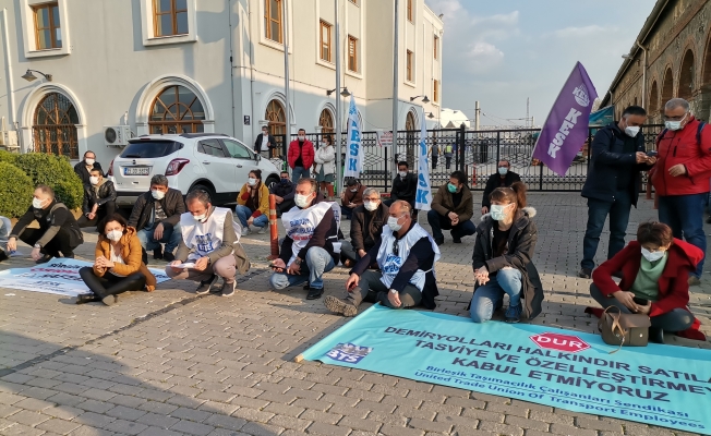 Demiryolu işçileri: TCDD'nin bakım onarım işleri fahiş fiyatlarla Raysimaş şirketine veriliyor