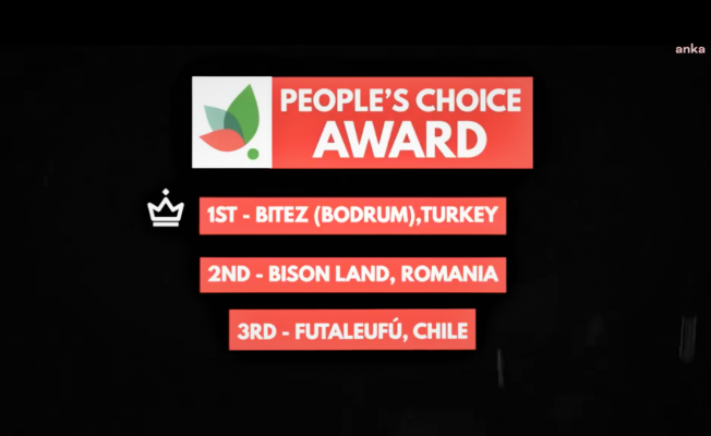 Green Destinations halk oylamasında birincilik ödülü Bitez'in oldu