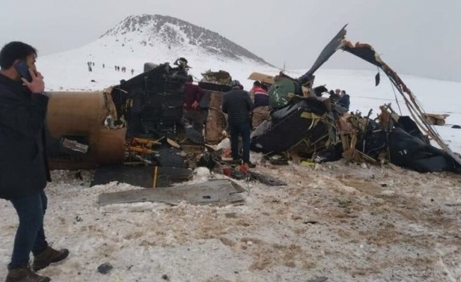Helikopter kazası sonucu şehit olan asker sayısı 11'e yükseldi
