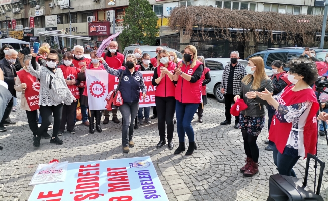 İzmir'de kadınlar ses verdi: "Kadın istihdamı bir yılda yüzde 8,2 azaldı"