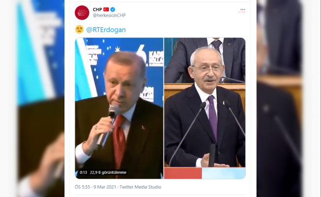 Kılıçdaroğlu’nun Erdoğan'a aşı yanıtı “üzgün surat” emojisiyle paylaşıldı