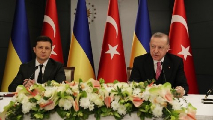 Erdoğan ve Zelenskiy'den ortak açıklama: "Karadeniz'in bir barış denizi olmasını istiyoruz"