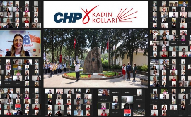 CHP Kadın Kolları, Anneler Günü'nde Zübeyde Hanım'ın kabrinde tören düzenlendi