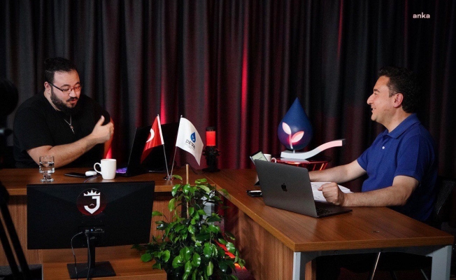 Ali Babacan, Twitch 'te: 'İktidar, bir sonraki seçimde değişecek'