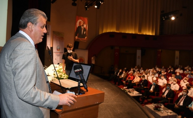 Ayhan Barut, Tarım Çalıştayı'nda konuştu