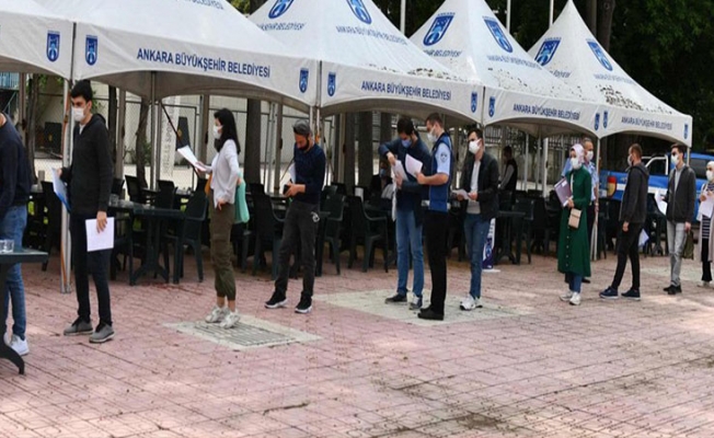 Hukuk ve iktisat mezunları zabıta olmak için Ankara Büyükşehir Belediyesi’nin kadrosuna başvurdu
