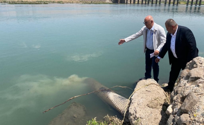 CHP'li Tanal, Dicle'ye atık su bırakıldığını belirledi, suç duyurusunda bulundu