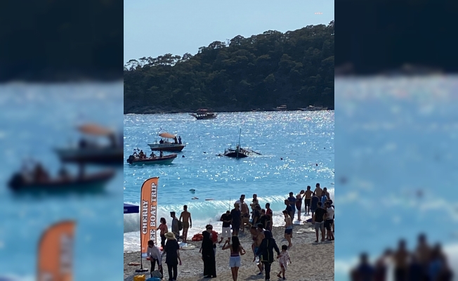 Ölüdeniz'de tur teknesi battı, bir çocuk yaşamını yitirdi