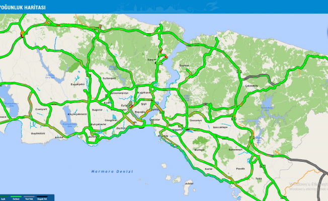 Tatilciler gitti, İstanbul'da trafik yüzde 17'ye düştü
