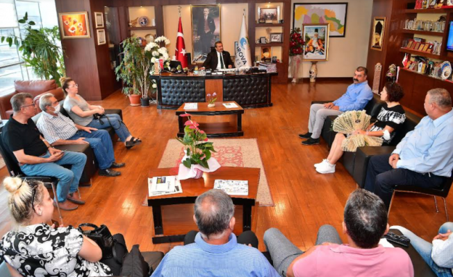 Başkan Soner Çetin Alevi canlarla gönül gönüle