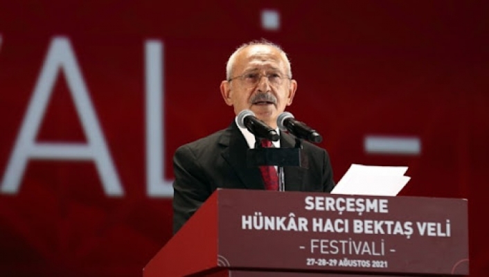 Kılıçdaroğlu: "Hacı Bektaş-ı Veli’ye göre, insan iyilikte yarışmalı, haksızlığa karşı direnmeli, adaletten sapmamalı ve hiçbir zaman umutsuzluğa düşmemelidir”
