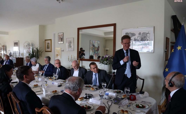 Kılıçdaroğlu, AB'ye üye devletlerinin büyükelçileriyle görüştü
