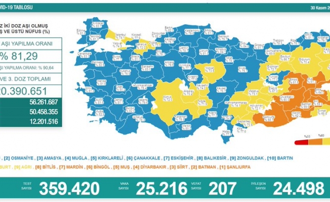 Koronavirüse 207 can daha