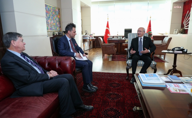 Kılıçdaroğlu, ABD'nin Türkiye Büyükelçisi Satterfield'i makamında kabul etti