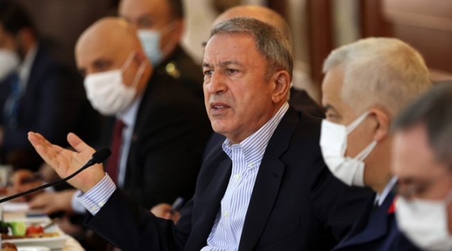 Bakan Akar: Yunanistan NATO içinde çeşitli ülkelerle ittifak anlaşmaları yapıyor, NATO varken bunlar niye?