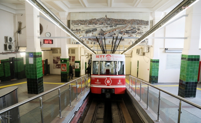 Karaköy Tüneli 147 yaşında