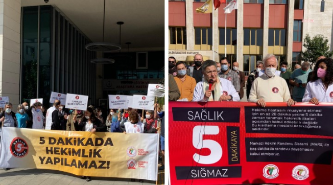 TTB: İdare Mahkemesi 5 dakikada 1 randevu uygulamasının yürütmesini durdurdu