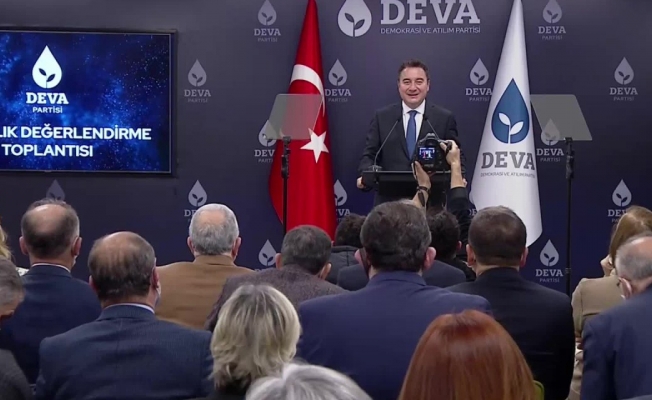 Babacan: "Kabustan uyanıp bir yudum su içme hızında toparlanacağız, huzurla nefes alacağız"