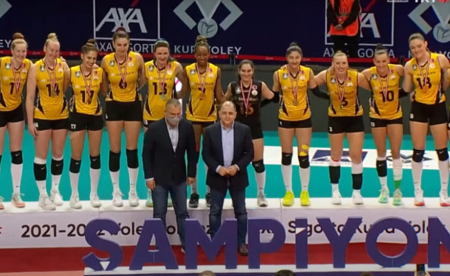 Kupa Voley’de şampiyon VakıfBank Kupa Voley’de şampiyon VakıfBank