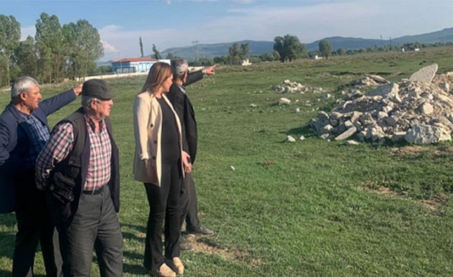"5 köyün ortak kullandığı merayı, Emine Erdoğan’ın yakınına peşkeş çektiler" iddiası