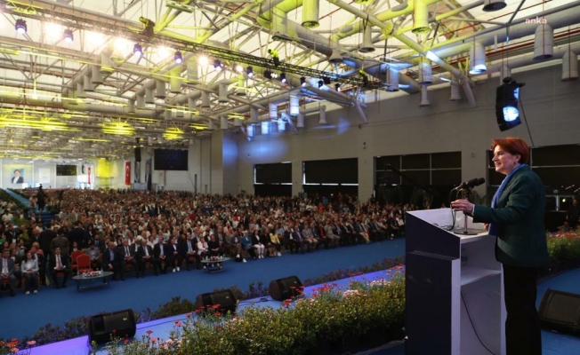 Akşener: Aziz milletin helal oyları ile birinci parti çıkacağız ve ben de o iktidarın hak edilmiş başbakanı olacağım