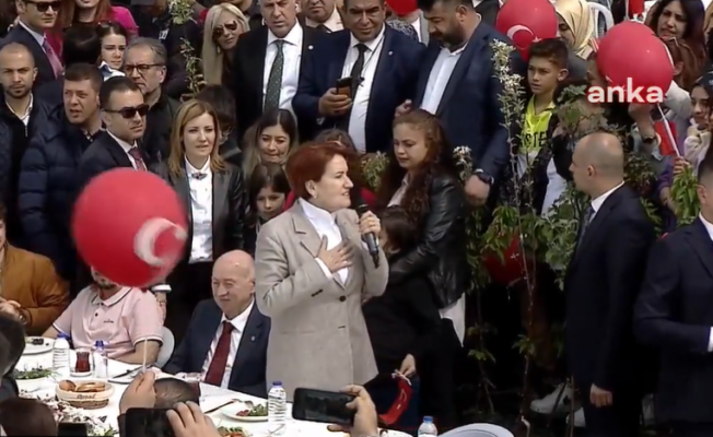 Akşener: Cenabıhak, gelecek yıl bu bayram sofrasını Türkiye'nin her evinde kurmayı bize nasip etsin