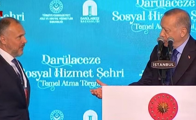 Erdoğan'dan inşaatın 36 ayda bitirileceğini söyleyen müteahhide: “Ne diyor bu ya? Sen nasıl Fatih torunusun"