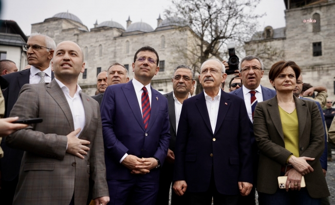 İmamoğlu'ndan Kaftancıoğlu'na destek: "Bu kararı siyasi buluyor ve kınıyorum"