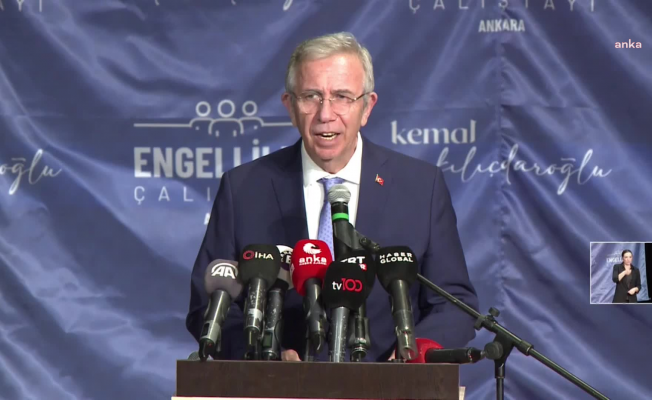 Mansur Yavaş: “Canan Kaftancıoğlu’na verilen karar vicdanlarda hukukun değişmez evrensel ilkeleriyle değil, maalesef siyasetle yer etti”