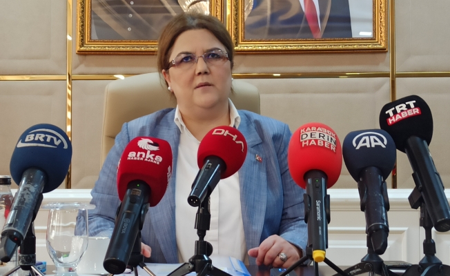 Bakan Derya Yanık: "Bölgenin kaderi, sonuç itibariyle Karadeniz bölgemiz çok yağış alan oldukça meşakkatli bir coğrafya"