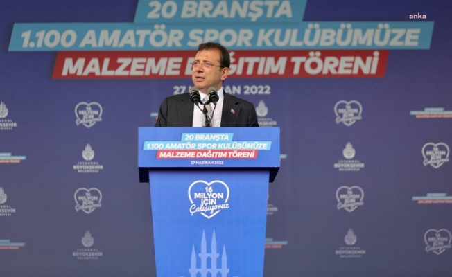 İmamoğlu: İstanbul'u 2036’da dünyadaki en başarılı olimpiyat oyunlarını düzenleyen şehir haline getirmek istiyoruz