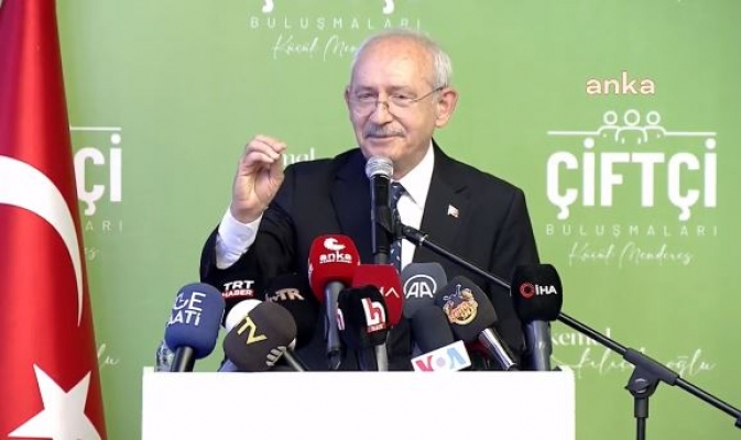 Kılıçdaroğlu, İzmir'de çiftçilere seslendi; "Üreteceğiz ve kazanacağız! O beyefendiyi de emekli edeceğiz"