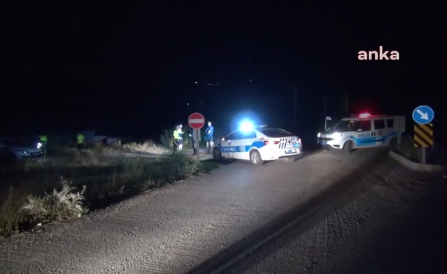 Kırıkkale'de dur ihtarına uymayan sürücü, trafik polisine çarptı