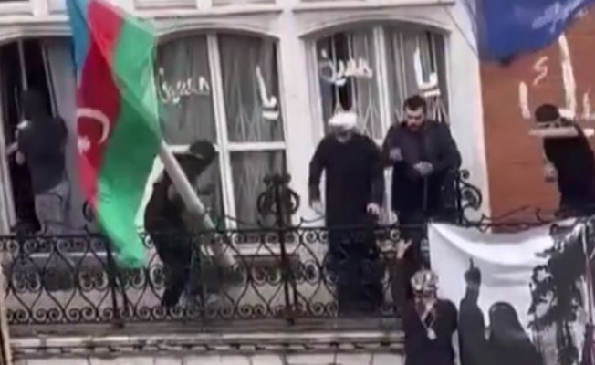 Azerbaycan Londra Büyükelçiliği'ne saldırı