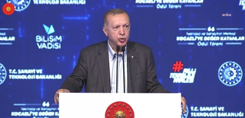 Erdoğan: "Türkiye toplu iğne üretemiyordu. Bugün İnsansız hava araçları denilince akla ilk Türk SİHA’ları geliyor"