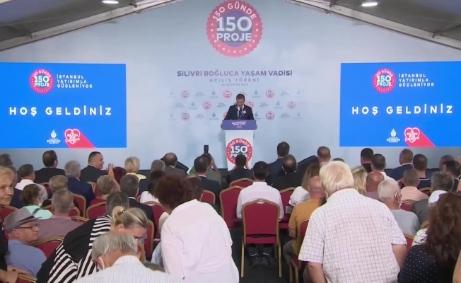 İmamoğlu: Sadece "150 günde 150 proje" kapsamında tam 24 yeşil alanı İstanbullularla buluşturacağız