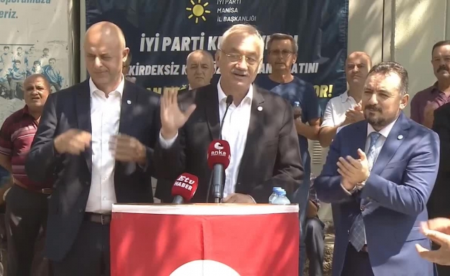 Ümit Özlale: Çekirdeksiz kuru üzüm fiyatının 35,6 lira olması gerektiğini İYİ Parti olarak öneriyoruz