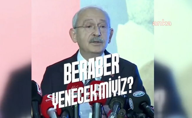 Kılıçdaroğlu: "Halk düşmanları ile mücadele etmek isteyenleri yanıma çağırıyorum"